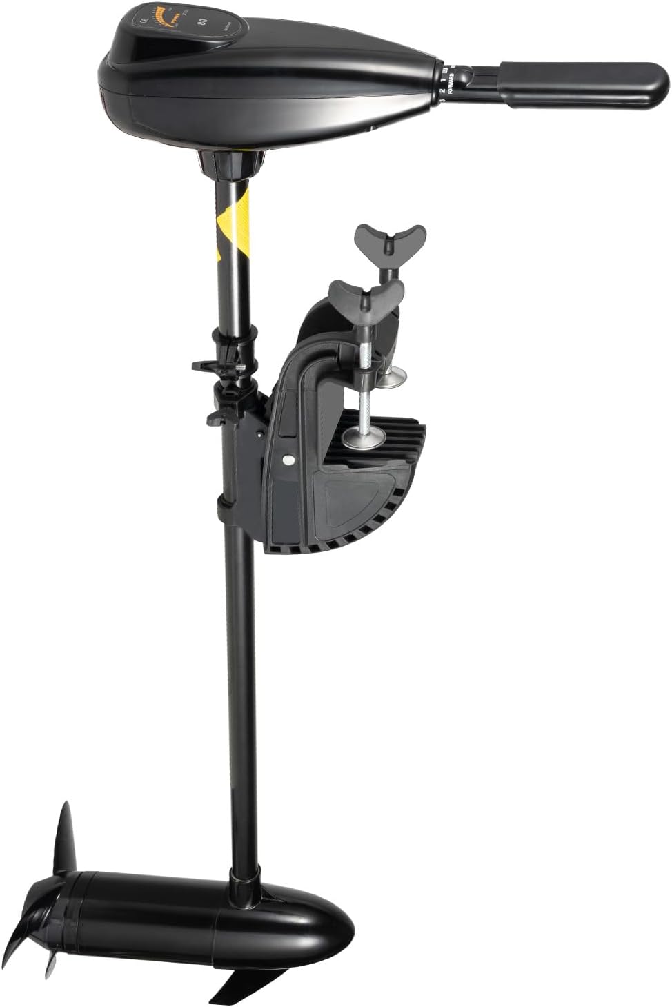 Electric Trolling Motor, Suitable for Kayaks and Inflatable Fishing Boats, 8Speed