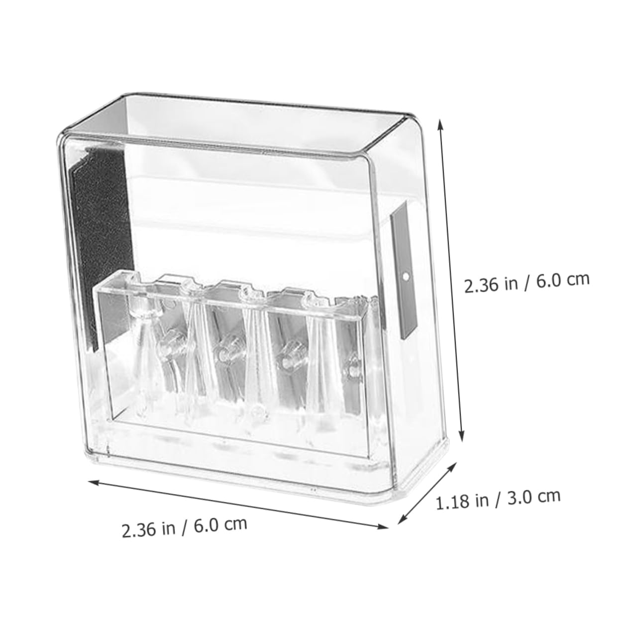 Uonlytech 5 Pezzi Temperamatite Manuale Portatile per Scuola e Ufficio Design Compatto e Resistente Facile Usare per Punta