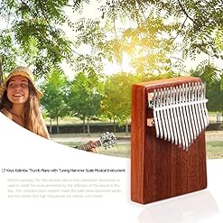 Mini Finger Kalimba Thumb Piano 17 Touches Kalimba Instrument à Cordes Pincées Traditionnelle Piano à Pouce en Bois avec… - Les Beatles, Paul McCartney, John Lennon, RIngo Starr, George Harrison Mini Finger Kalimba Thumb Piano 17 Touches Kalimba Instrument à Cordes Pincées Traditionnelle Piano à Pouce en Bois avec… – Image 6