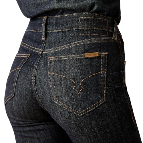 Ariat Women’s Yellowstone High Rise Straight Up Straight Leg Jean4