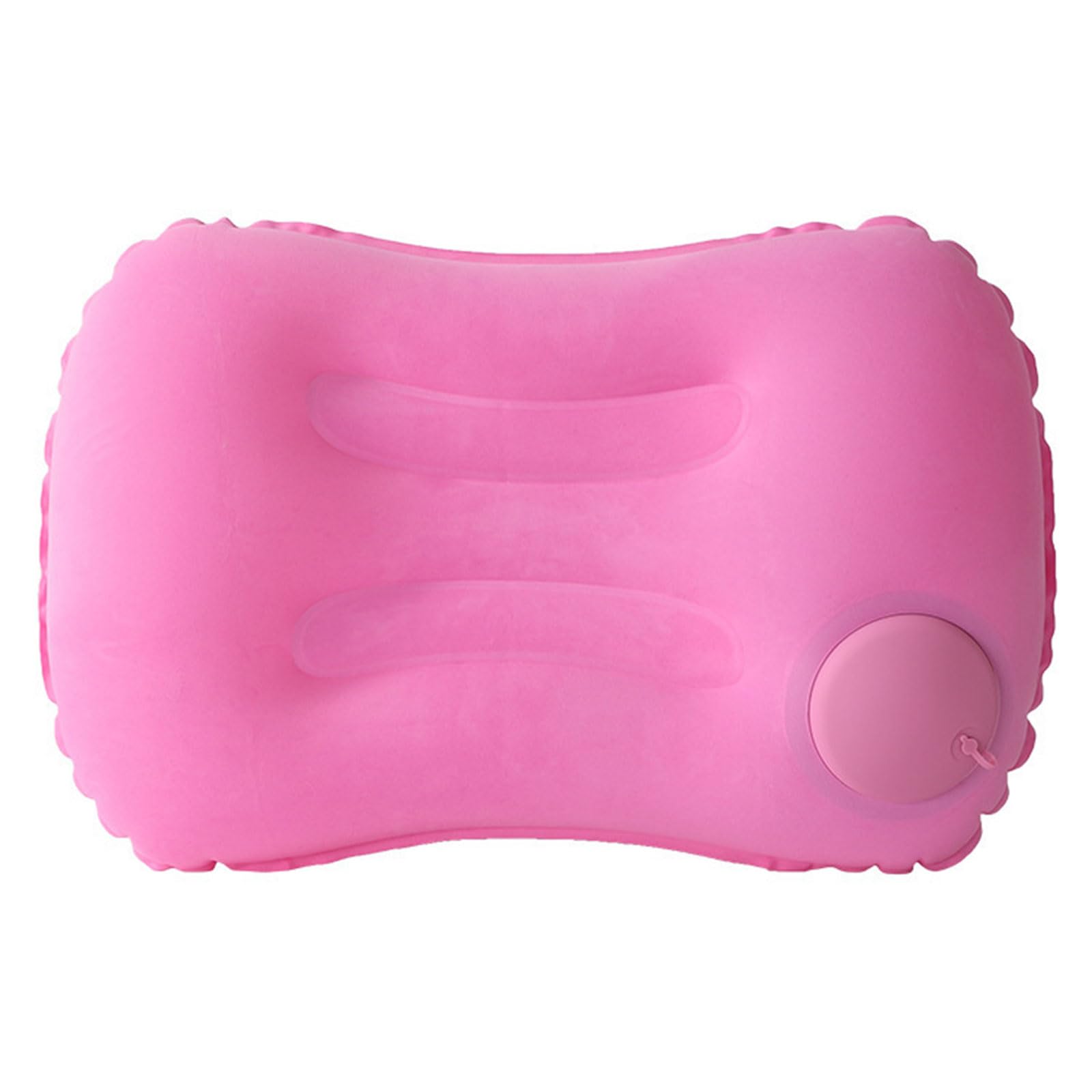 Shurhome Flocking Surfaces Inflatable Pillow Cloud Like Comfortable for Various Rest Scenarios Automatic Inflating Pillow