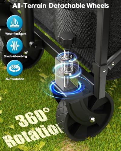 Image of 350LBS Wagon cart, 90L Size for Camping
