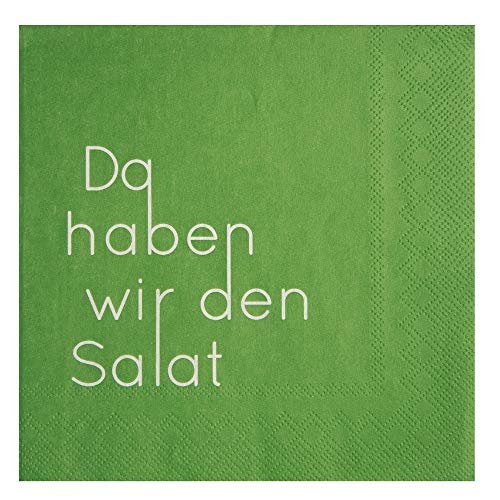 Räder Cocktailservietten Mit Tannenspitzen-Motiv - 20 Stück, Lustig & Praktisch Für Partys