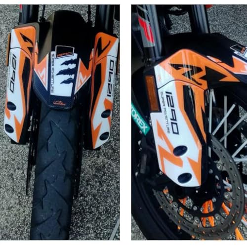 Protections latérales KTM 1290 Super Adventure R autocollant anti-rayures pour le tout-terrain