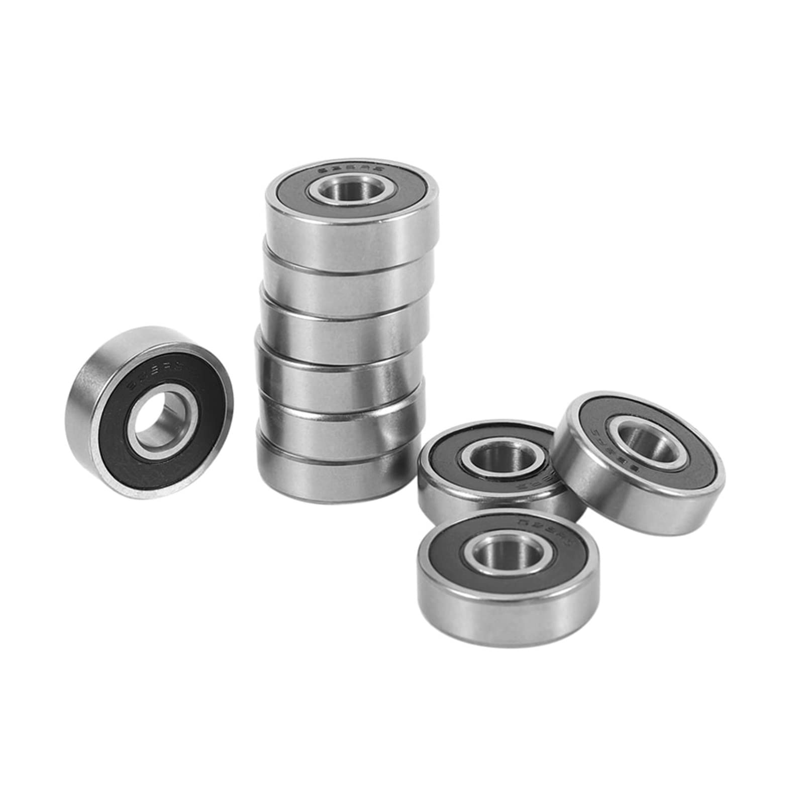 Rodamiento rígido de bolas de acero cromado 20 piezas 629-2RS 9mmx26mmx8mm rodamiento de bolas de ranura profunda en miniatura con doble sellado