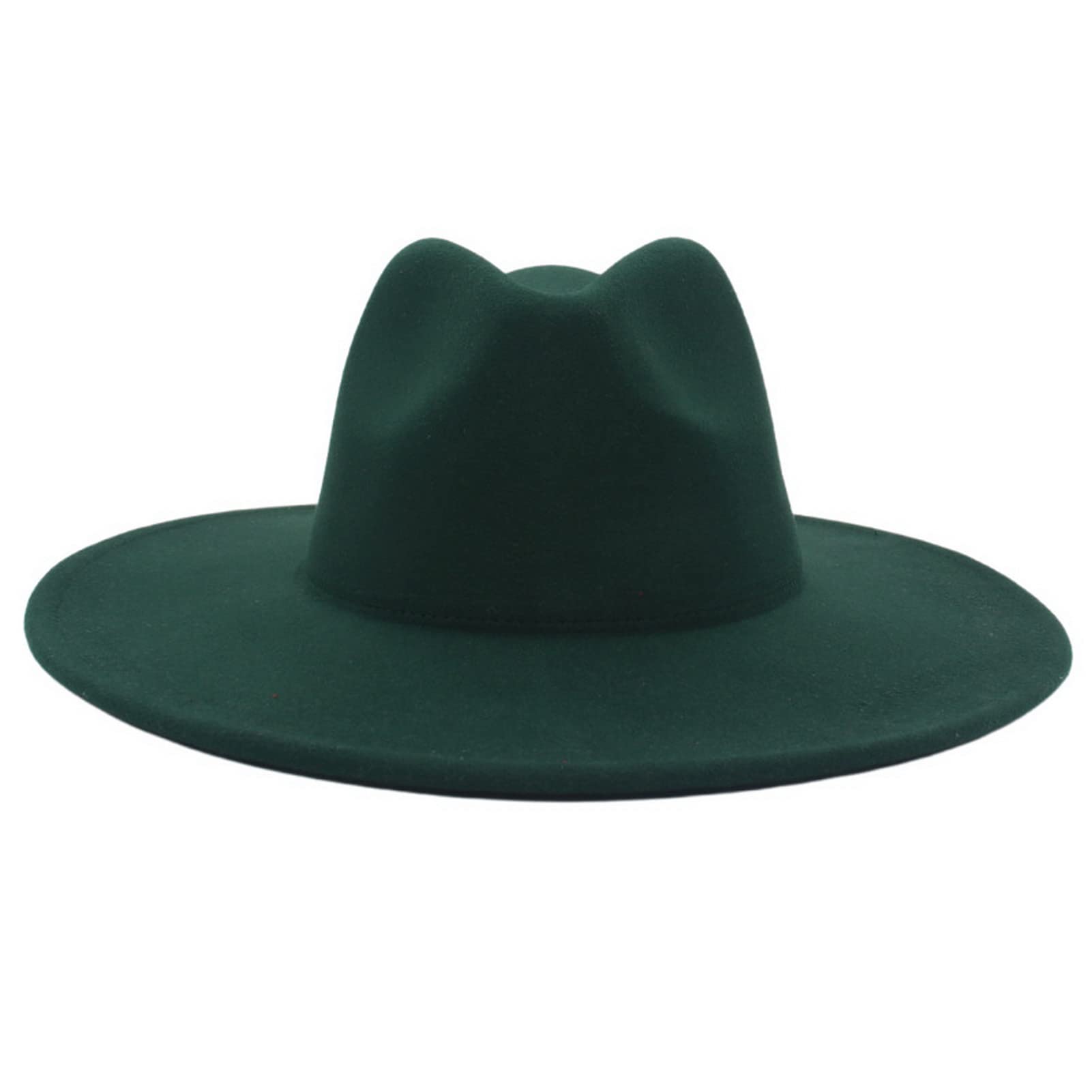 Faringoto Sombrero Fedora para mujer, sombrero de invierno de lujo para hombre
