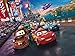 Produktbild 1art1 Cars - Lightning McQueen, Hook Und Finn McMissile, Internationales Rennen, 4-Teilig Fototapete Poster-Tapete 360 x 255 cm