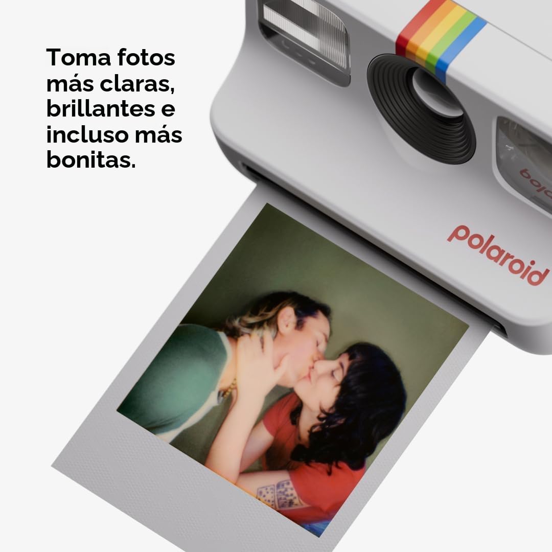 Polaroid - Paquete de cámara instantánea Go Gen 2 Negra + Clip Negro
