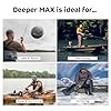 Deeper MAX Castable GPS Fish Finder– Portable Chirp Sonar Depth and Fish Finder for Boat Fishing, Ice Fishing, Shore Fishing - Personal 3D Depth Maps with User-Friendly Free App