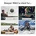 Deeper MAX Castable GPS Fish Finder– Portable Chirp Sonar Depth and Fish Finder for Boat Fishing, Ice Fishing, Shore Fishing - Personal 3D Depth Maps with User-Friendly Free App