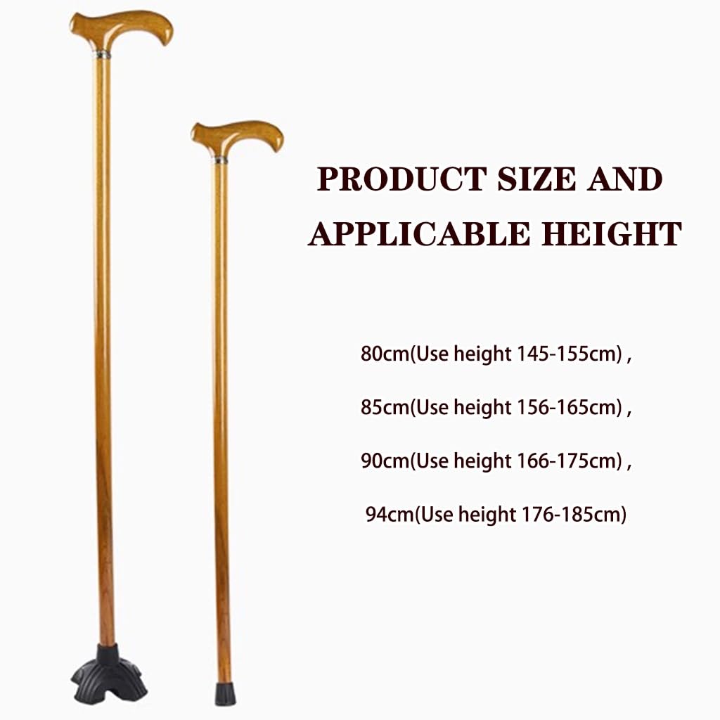 Bastone da Passeggio, Elegante Bastone da Passeggio Curvo for Anziani, Fatto a Mano con Decorazione in Argento(B,94Cm(Use Height 176 185Cm))