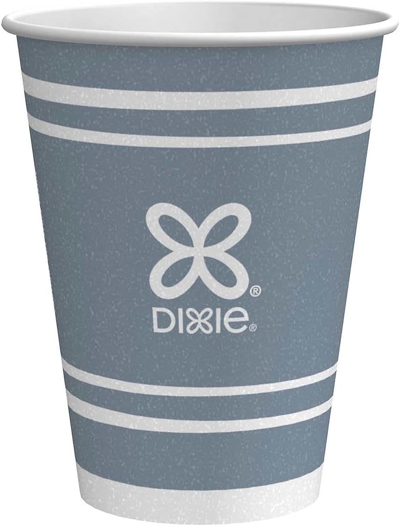 Dixie Perfect Touch Insulated Paper Cups - 160 Count, 12 oz (Pack of 3)