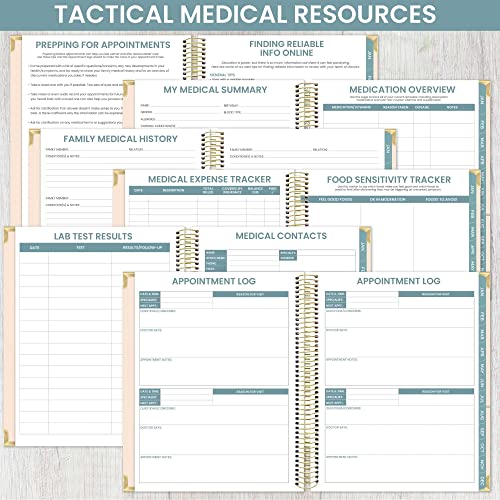 image for bloom daily planners Undated Chronic Illness Planner & Medical Journal