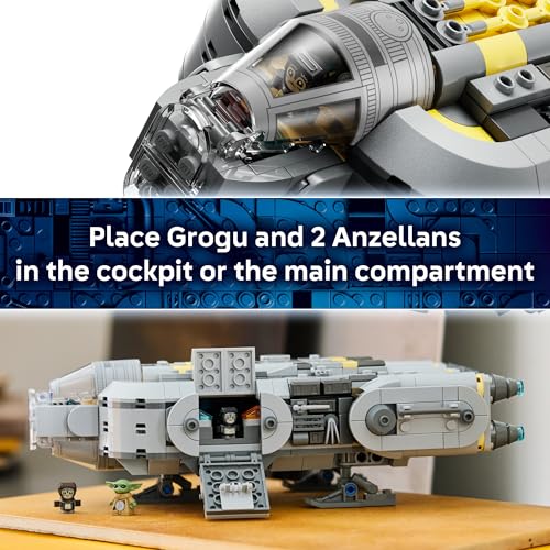 LEGO Star Wars Anzellan Starship 75445 | Building Toys for Boys & Girls, Ages 9+, Build & Display Set, Kids Bedroom & Desk Decor, 701 Pieces, Star Wars Gifts - image 5