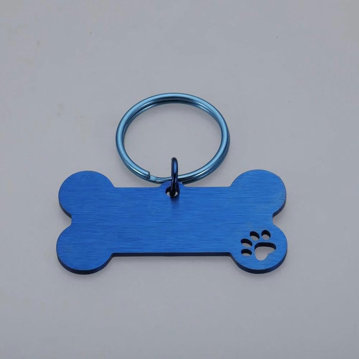 Lot de 20 médailles d'identification pour animaux de compagnie en acier inoxydable vierges, personnalisées, pour chien et chat, avec gravure personnalisée, pendentifs, colliers, accessoires pour anim
