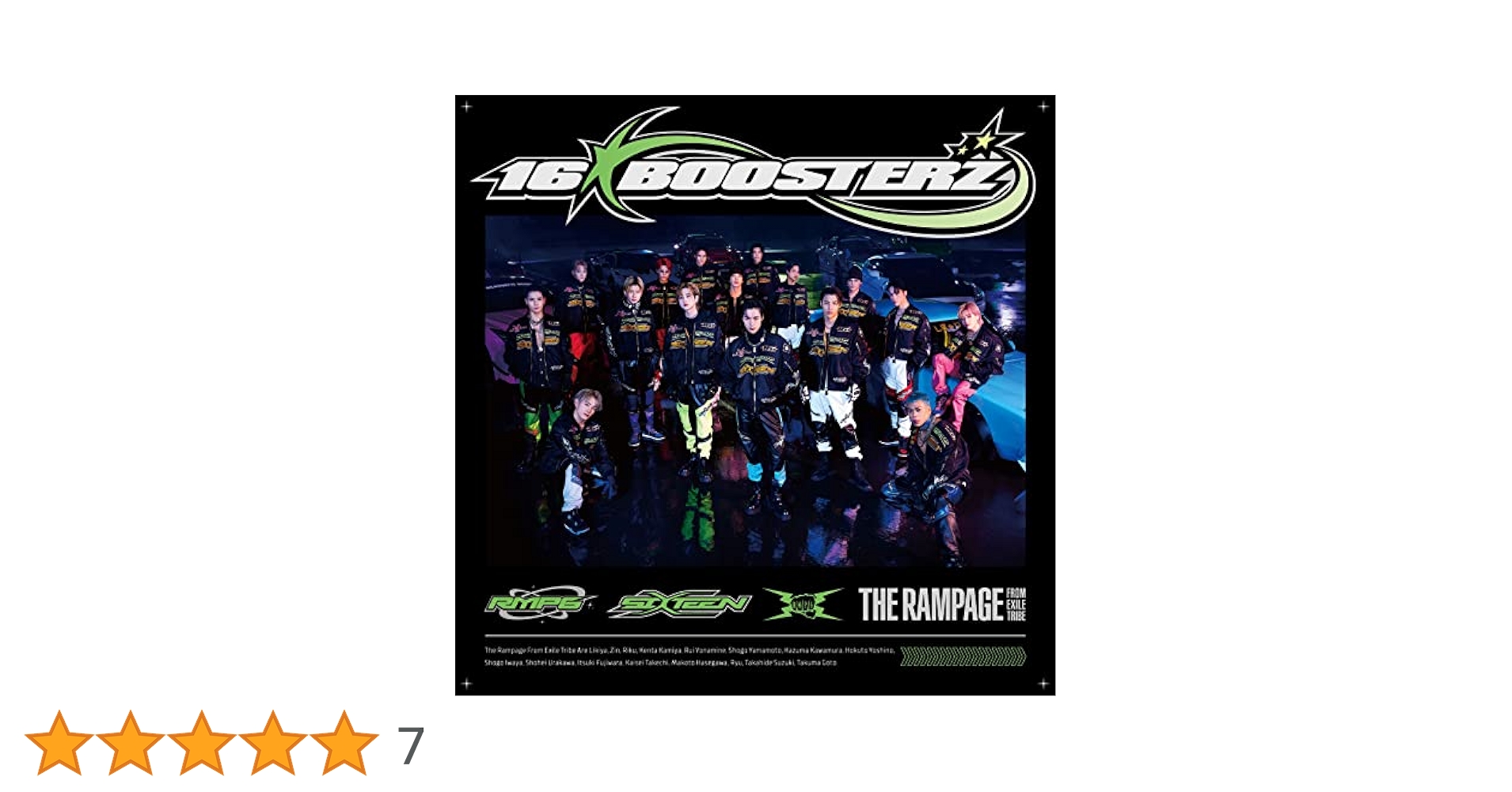 Amazon.co.jp: 16BOOSTERZ(SINGLE+DVD) - THE RAMPAGE from