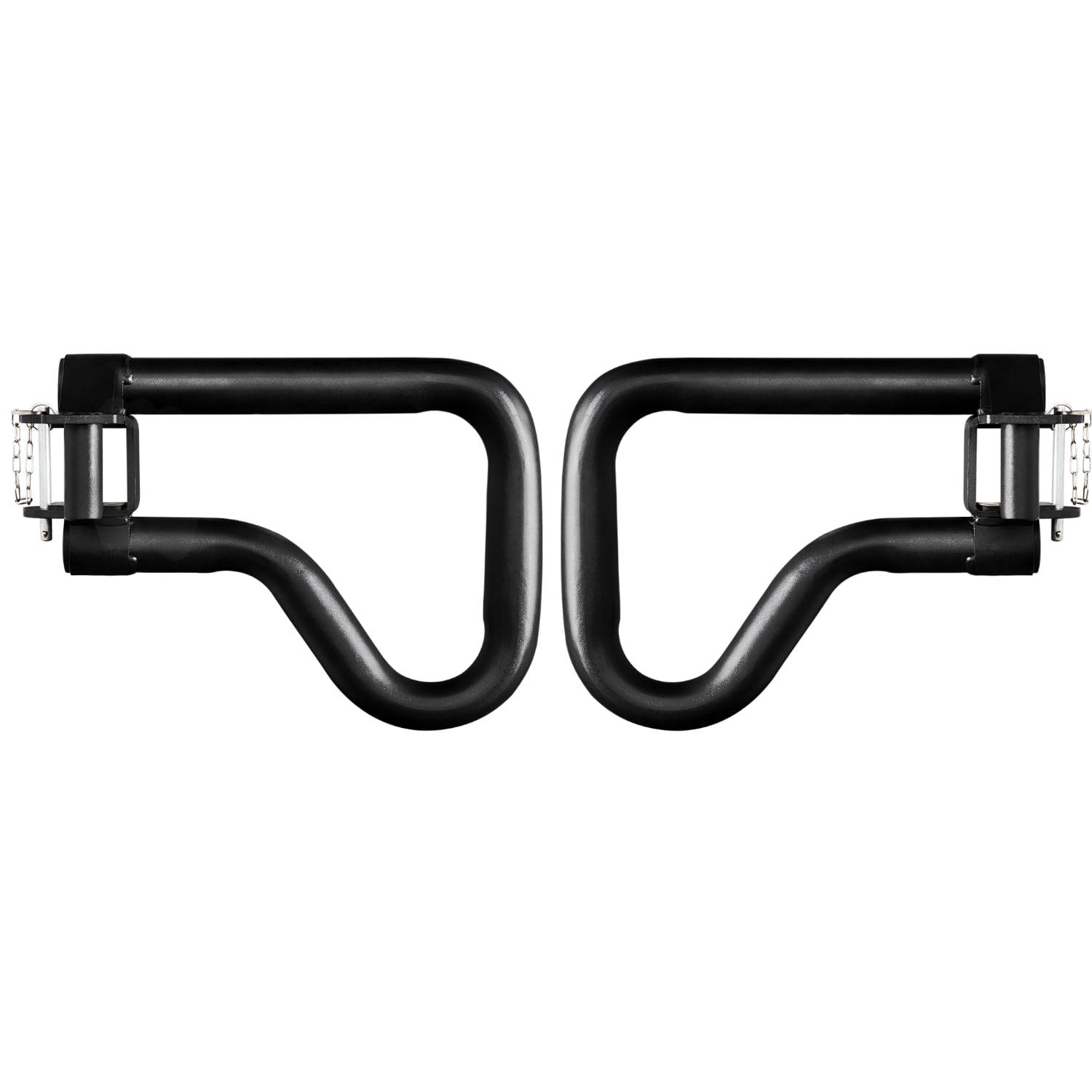 Yes4All 500 LBS Capacity - Dip Bars for 2x2 with 1" Hole Power Cage, Squat Rack Attachments - Multi-Grip Handles Dip Attachment for Dips, Pull Up, Push-up