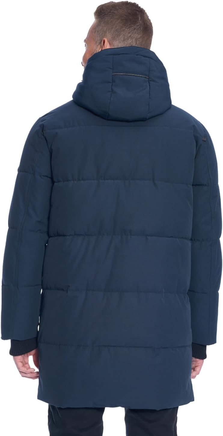 ALPINE NORTH Jasper Men’s Vegan Down Winter Coat – Warm Insulated Puffer Coat with Hood For Men - Image 4