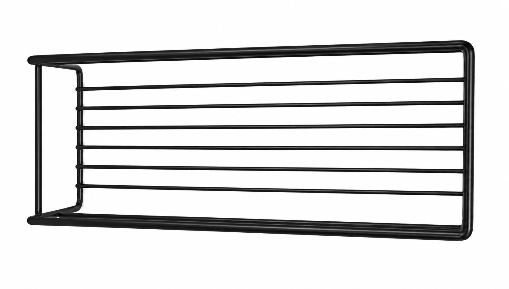 Wall Mount Metal Bathroom Shelf Rust-Resistant Storage Rack | Multipurpose Use, Shampoo Organiser, Wall Mounted, Metal Build-image-32