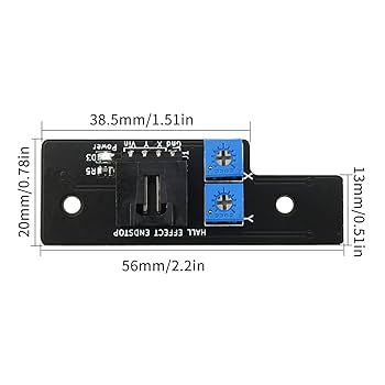 FYSETC 3D Printer Accessories Vorn 2.4 Hall Effect Endstop X