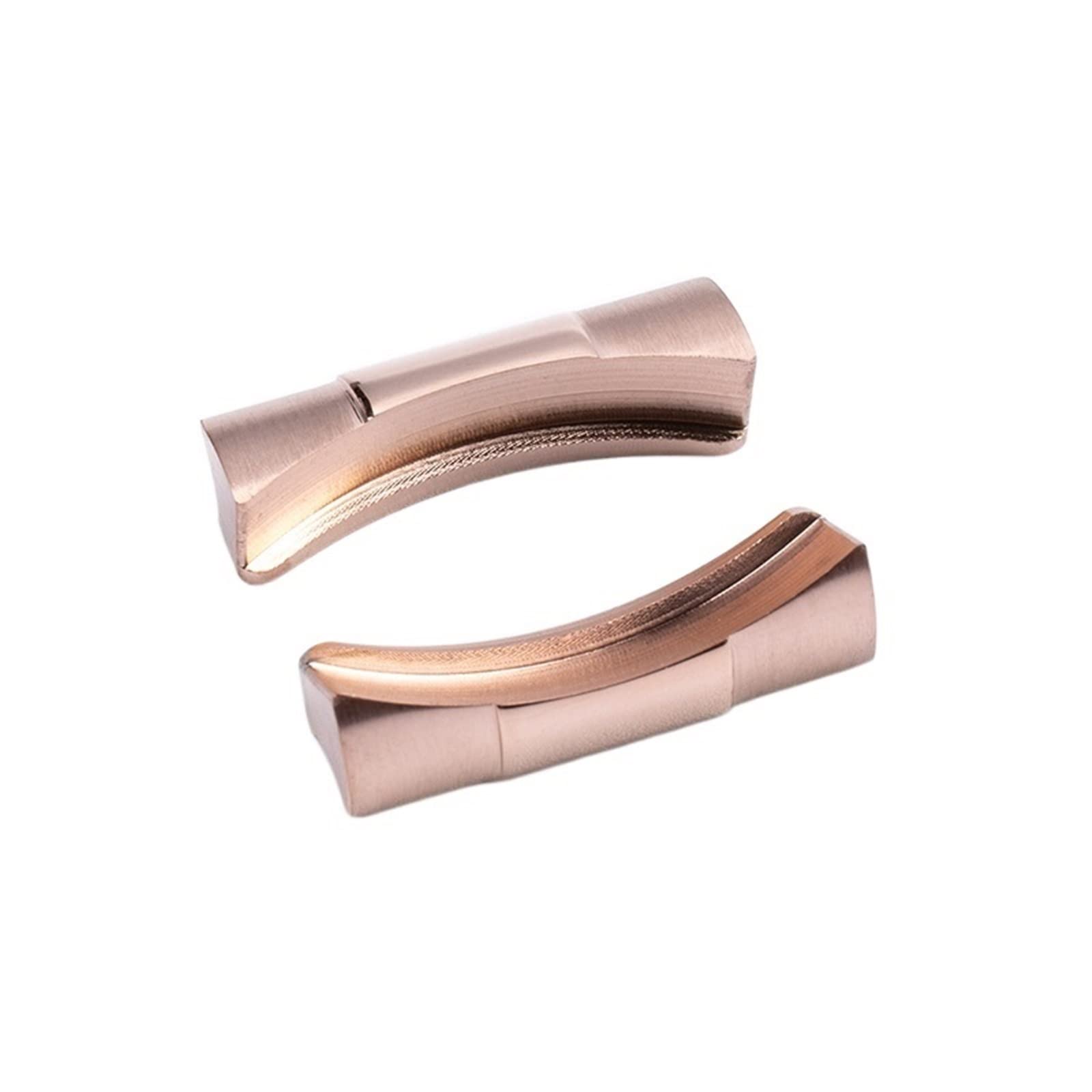 Maillons incurvés 20 mm pour bracelet montre Submariner caoutchouc cuir - 8