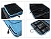 BAGSMART Hanging Travel Toiletry Bag Cosmetic Carryon Case Folding Makeup Organizer with Breathable Mesh Pockets Black