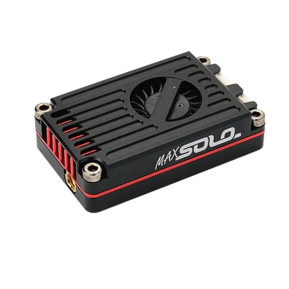 Nadajnik wideo MAX SOLO 5,8 GHz 2,5 W Power 48CH VTX z obudową CNC nadaje się do długodystansowych RC FPV dronów