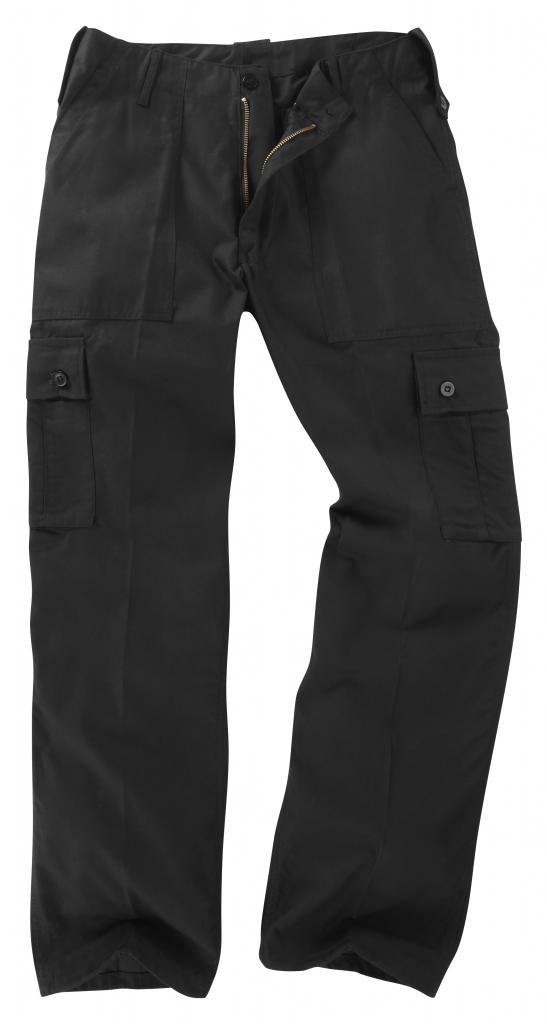 Army And Outdoors Black Youths/Kids Military Combat Cargo Trousers