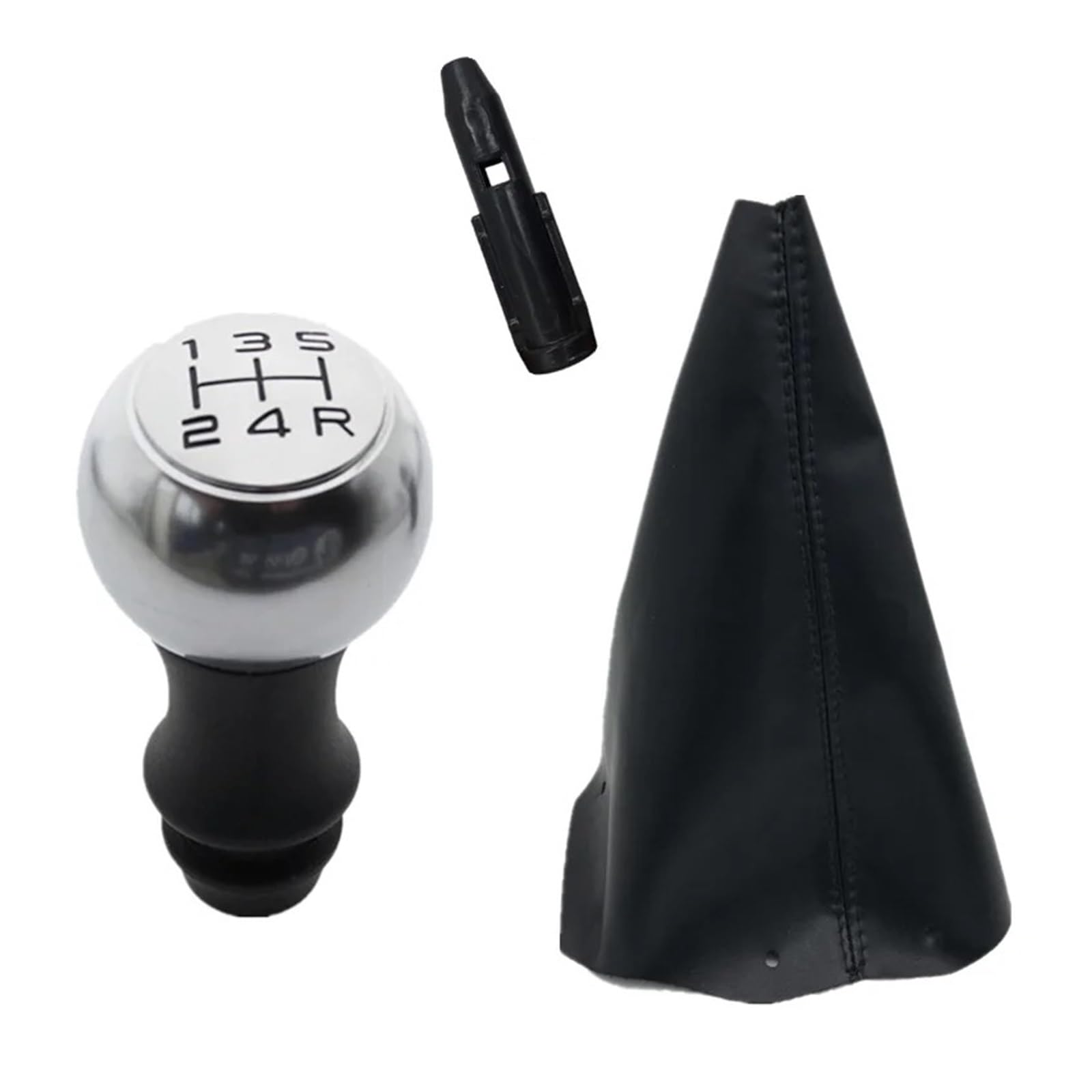 SAUANMNKTP Gearshift Knob for Triumph for C5 Car Hand Speed Gear Shift Knob Shifter Leather Gaiter Boot