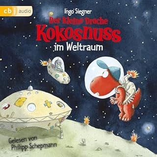 Der kleine Drache Kokosnuss im Weltraum Titelbild