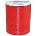 Morex Ribbon Rayon Raffia Fabric Ribbon Spool, 100-Yard, Red