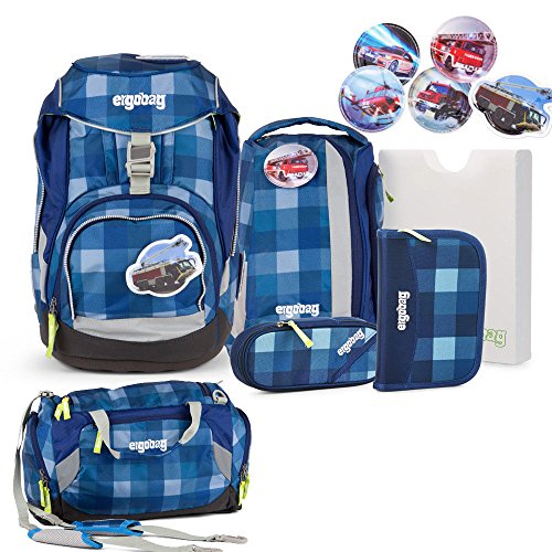 Preisvergleich Produktbild Ergobag Pack KaroalaBär 2016 Schulrucksack-Set 6tlg + Sporttasche