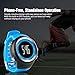 EZON GPS Running Watch with Distance Pace Alarm and Calorie Counter and Stopwatch for Men (Blue)