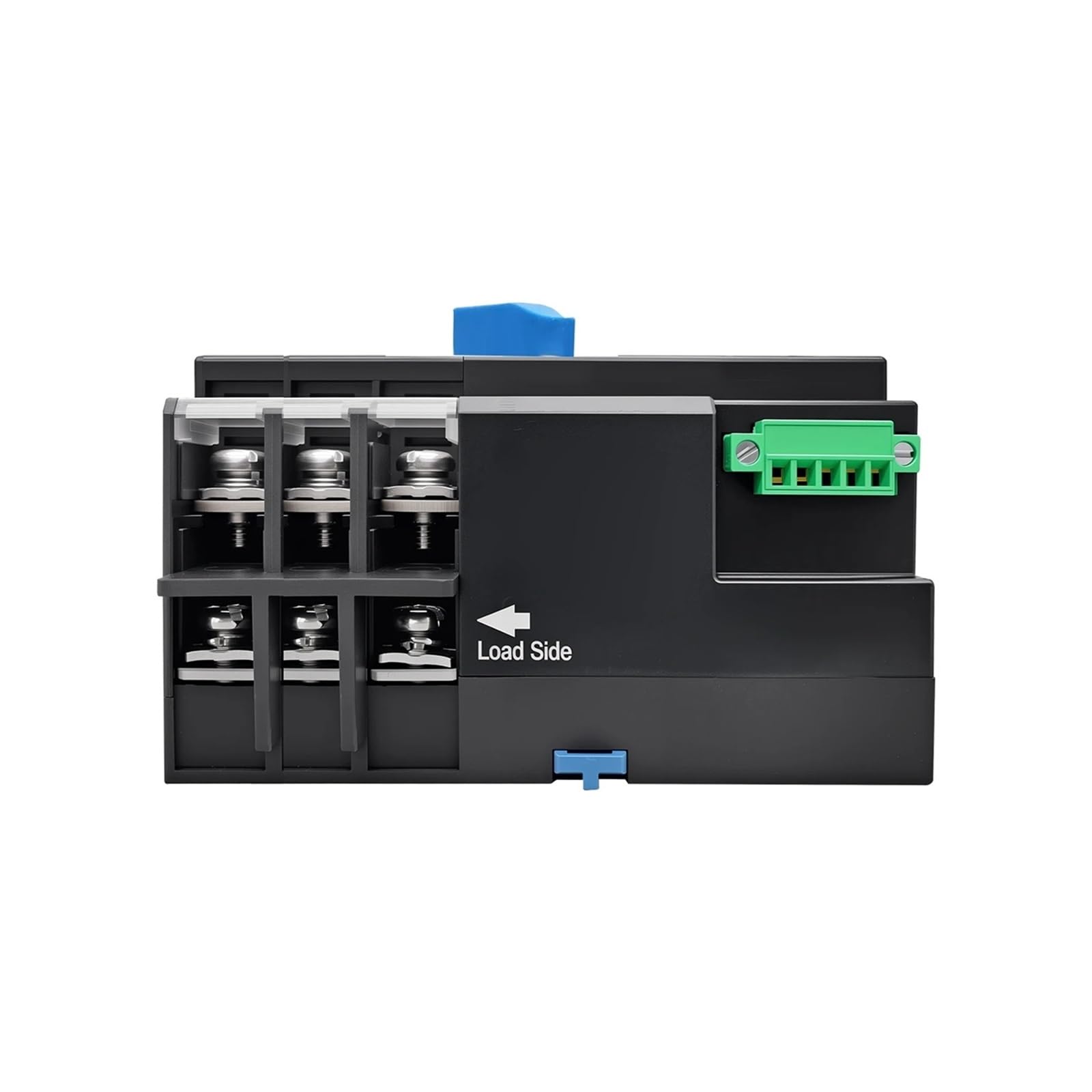 110 V/120 V Drehstrom-Umschalter mit automatischer Umschaltung, unterbrechungsfrei, 3-polig, 125 A, DIN-Schienenanschluss(63A)