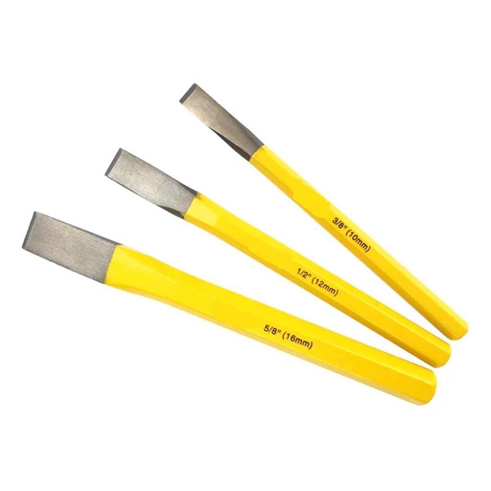 Stalowe dłuto na zimno rzeźba w kamieniu cement beton murarz ostrzenie dłuta narzędzia DIY dłuto tarnik Champ10 12 16 19 22 25 mm (16-291 25 mm x 1 szt.)