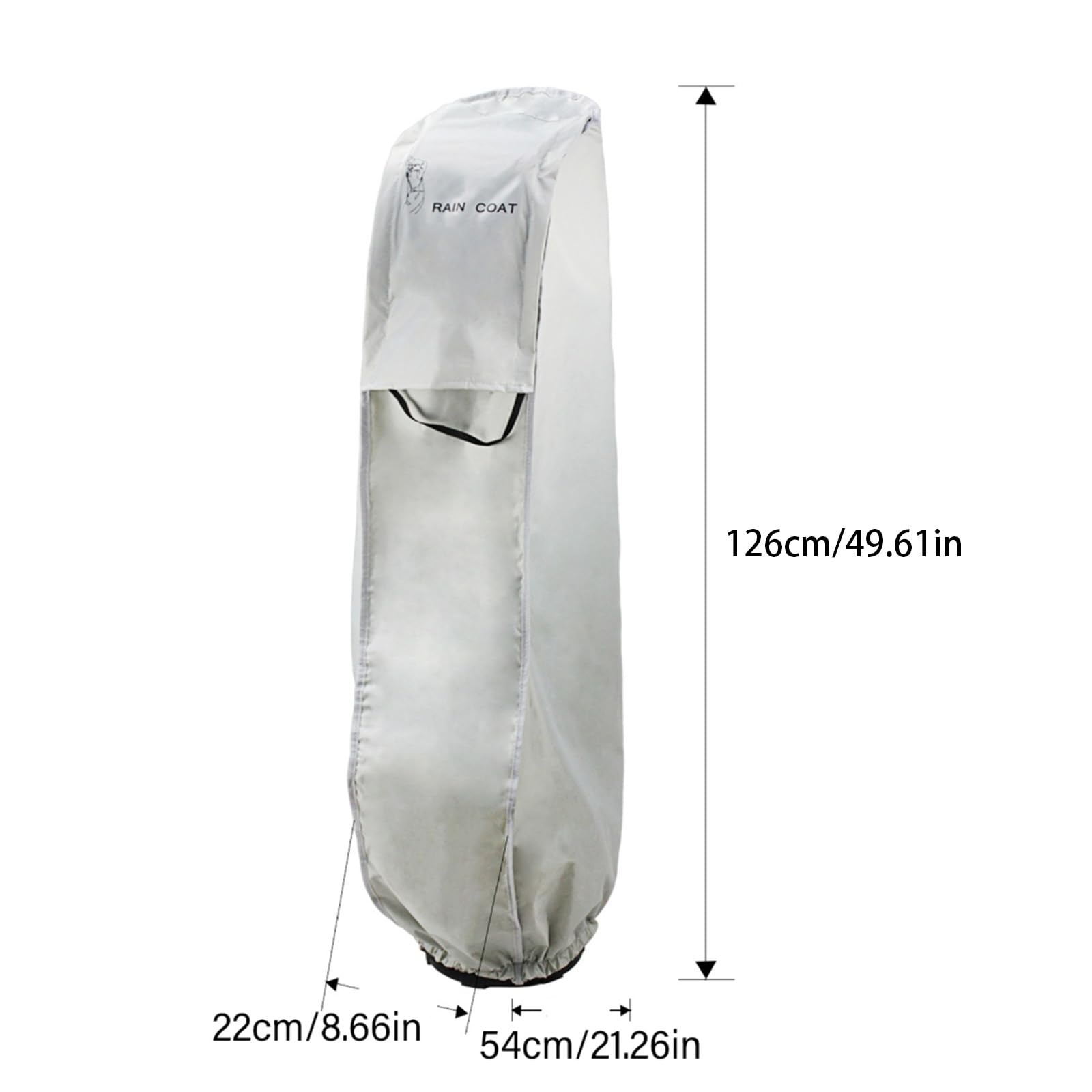 Bolsa de golf, capucha de lluvia, bolsa de golf, capuchas de polvo, protecciones para bolsa de golf y carrito de golf