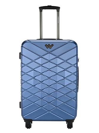 Wildcraft Poly Carbonate Exterior Saiph Luggage Bag/Trolley Bag/Suitcase for Mens & Womens | Unisex Luggage Bag with Wheels | Trolley Bag