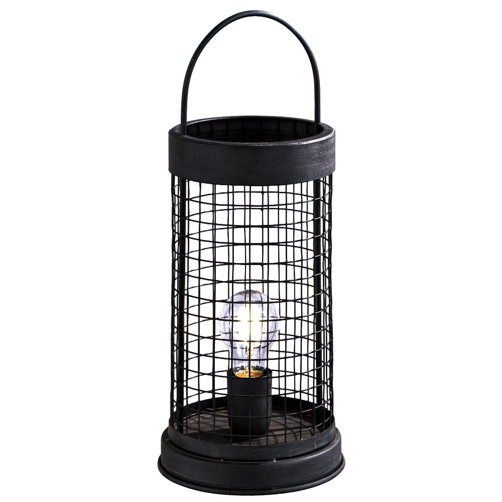 Smart Home Gitter Retro Tisch Leuchte dimmbar App Sprach Steuerung im Set inkl. RGB LED Leuchtmittel