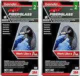 Paquete de 2 | Kit fácil de hacer tú mismo para reparar agujeros y arañazos en automóviles, barcos y mucho más