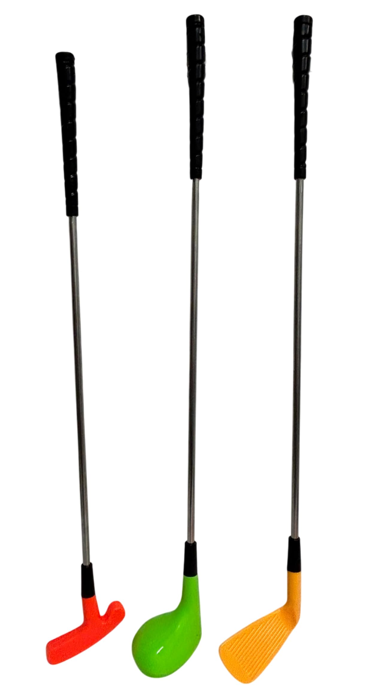Golf Bambini Set Gioco 3 Mazze in Metallo 3 Palline Buca con Bandierina 2 Tee 1 Tee Shot Gioco Golf Giochi Bambini Interno Esterno Giochi da Giardino per Bambini Golf Giochi All'Aperto Set Mini Golf