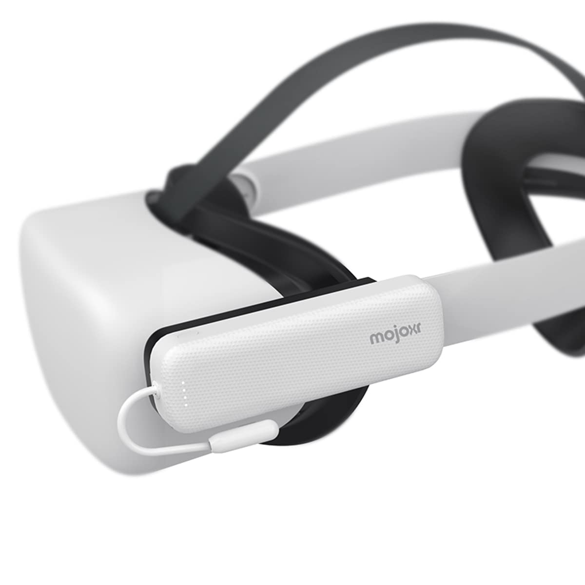 4000mAh Battery Pack Accessories Compatible with Quest 2, Rechargeable Power Bank Extended 2hrs Extra Playtime, Fit for The Quest 2 Soft&Elite Strap and Most 3rd-Party Head Strap