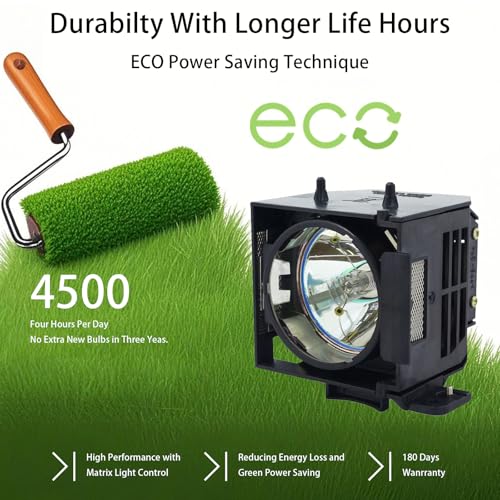 Lámpara para proyector Epson PowerLite ELP45 V13H010L45 miniatura 2