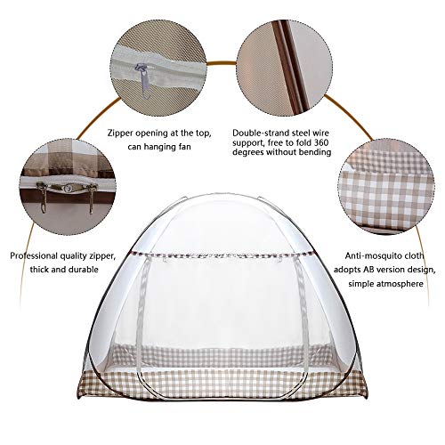 Zanzariere pop-up, Completamente Chiusa Zanzariera...