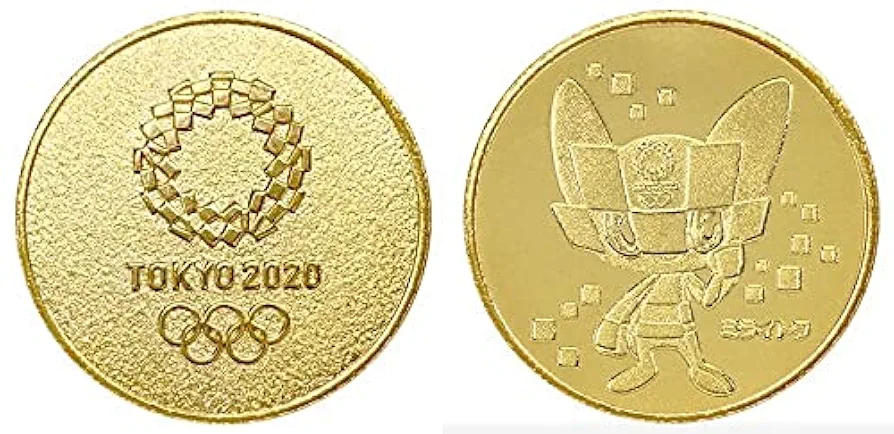 Amazon.co.jp: 東京 2020 オリンピック 記念メダリオン 2種