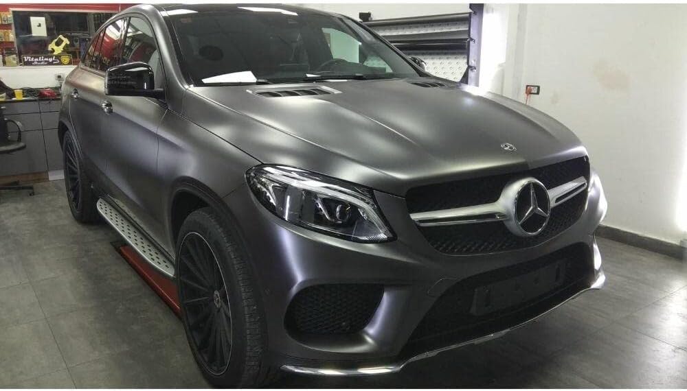 3M Car Wrap Roll 2080 Satin Dark Gray | S261 | (5ft x 75ft (375 Sq/ft)) | Automotive Vinyl Wrap for Cars - Car Interior Wrap & Exterior | w/Free Instawraps Pro Glove