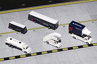 GeminiJets for Delta Airport Service Vehicles 1/200 Accessories Pre-builded Model