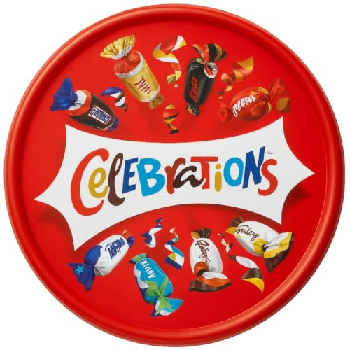 Celebrations Milk Chocolate & Biscuit Bars Sharing Tub 500g