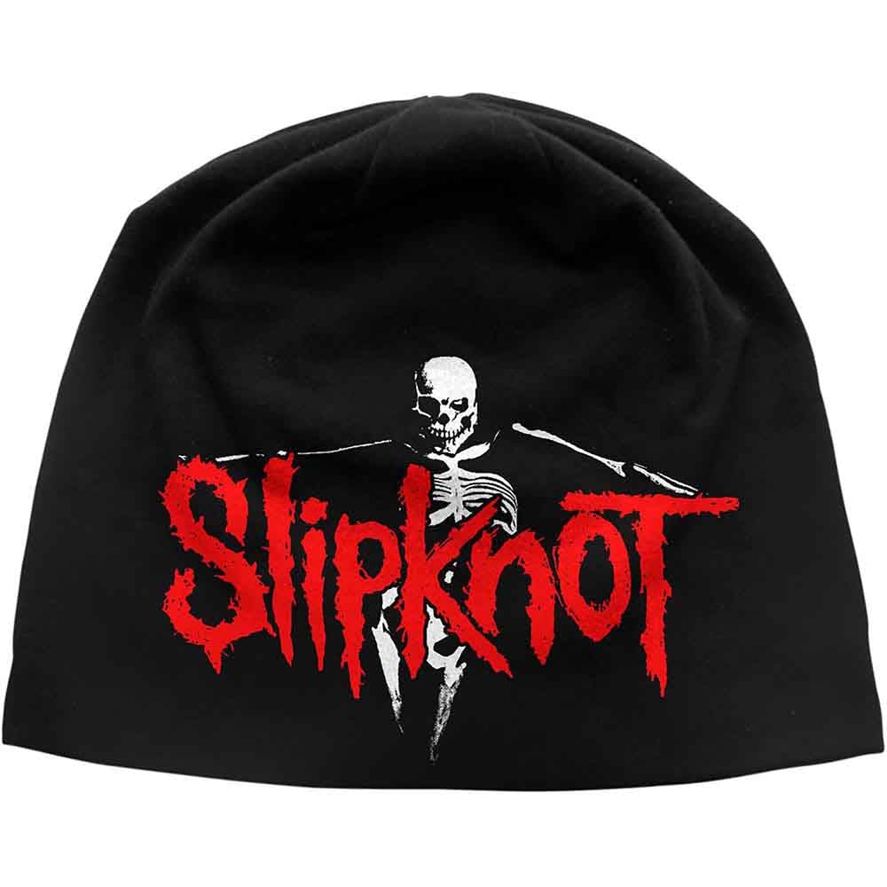 Slipknot The Gray Chapter Band Logo Official Black Jersey Beanie Hat One Size