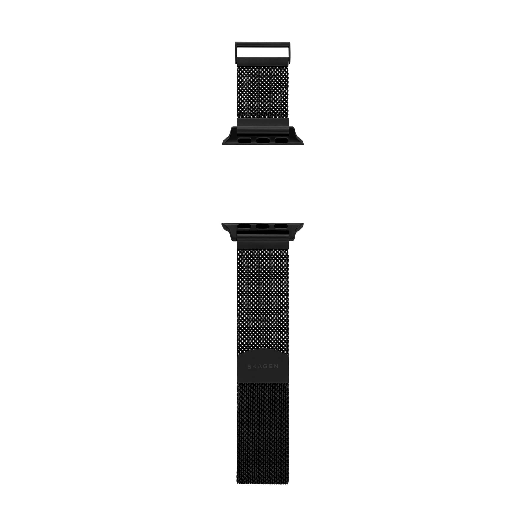 Skagen Midnight SKS9023 Bracelet en maille d'acier inoxydable pour Apple Watch 38 mm/40 mm