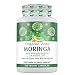 Organic Moringa Powder 300 Veggie Capsules. 100% Pure and Natural Raw Herbal Dietary Super Food Supplement. Non GMO, Gluten FREE. US FDA Registered Facility.